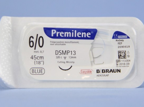 Образовательный центр WETLAB | Premilene - monofilament non-absorbable suture material